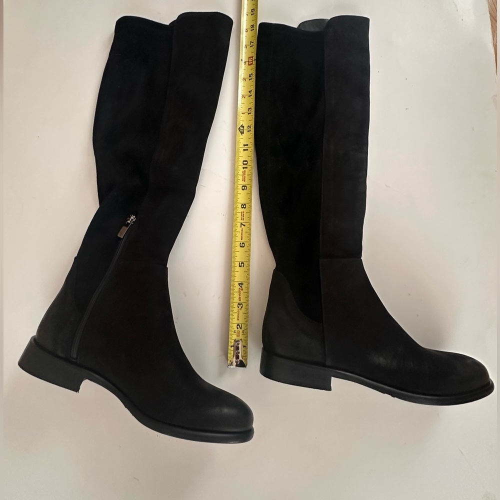 CORDANI knee high boot in black suede - Picture 3 of 7